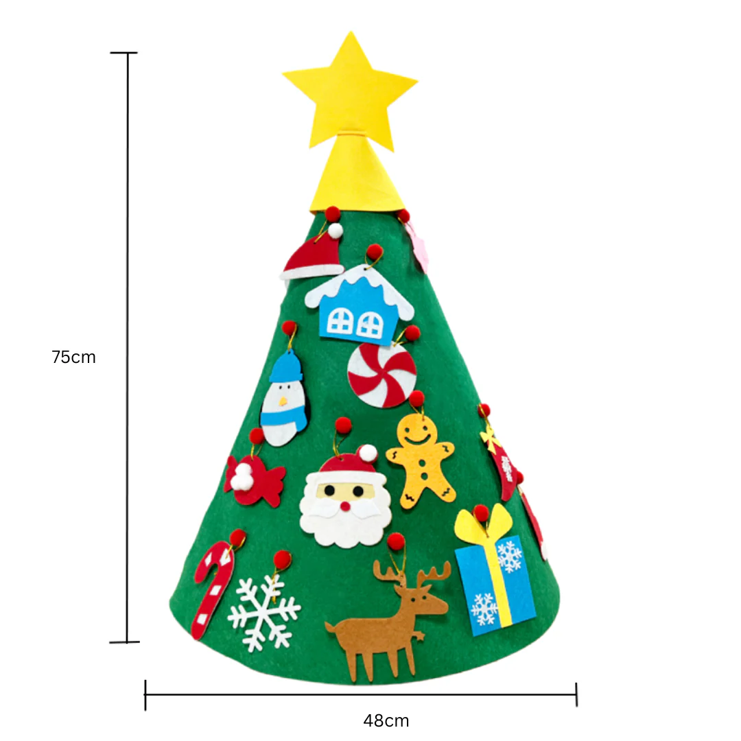 FeltTree - DIY Christmas Tree for Kids - Image 3