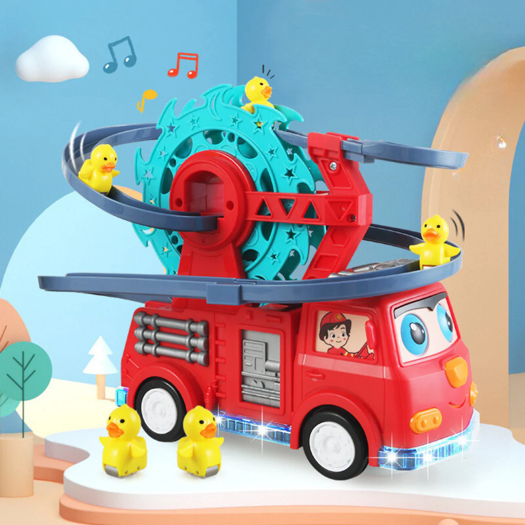 Fire Brigade Duck Slide Toy