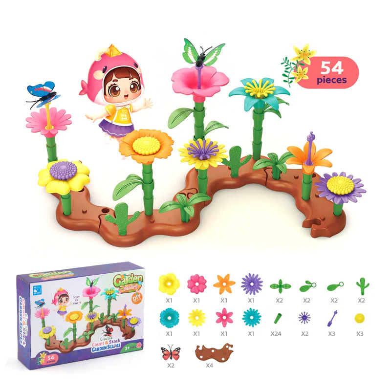 Flower Building Blocks Set - Image 7