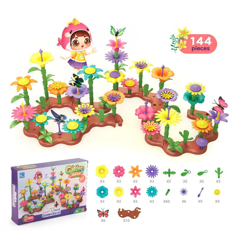 Flower Building Blocks Set - Image 9