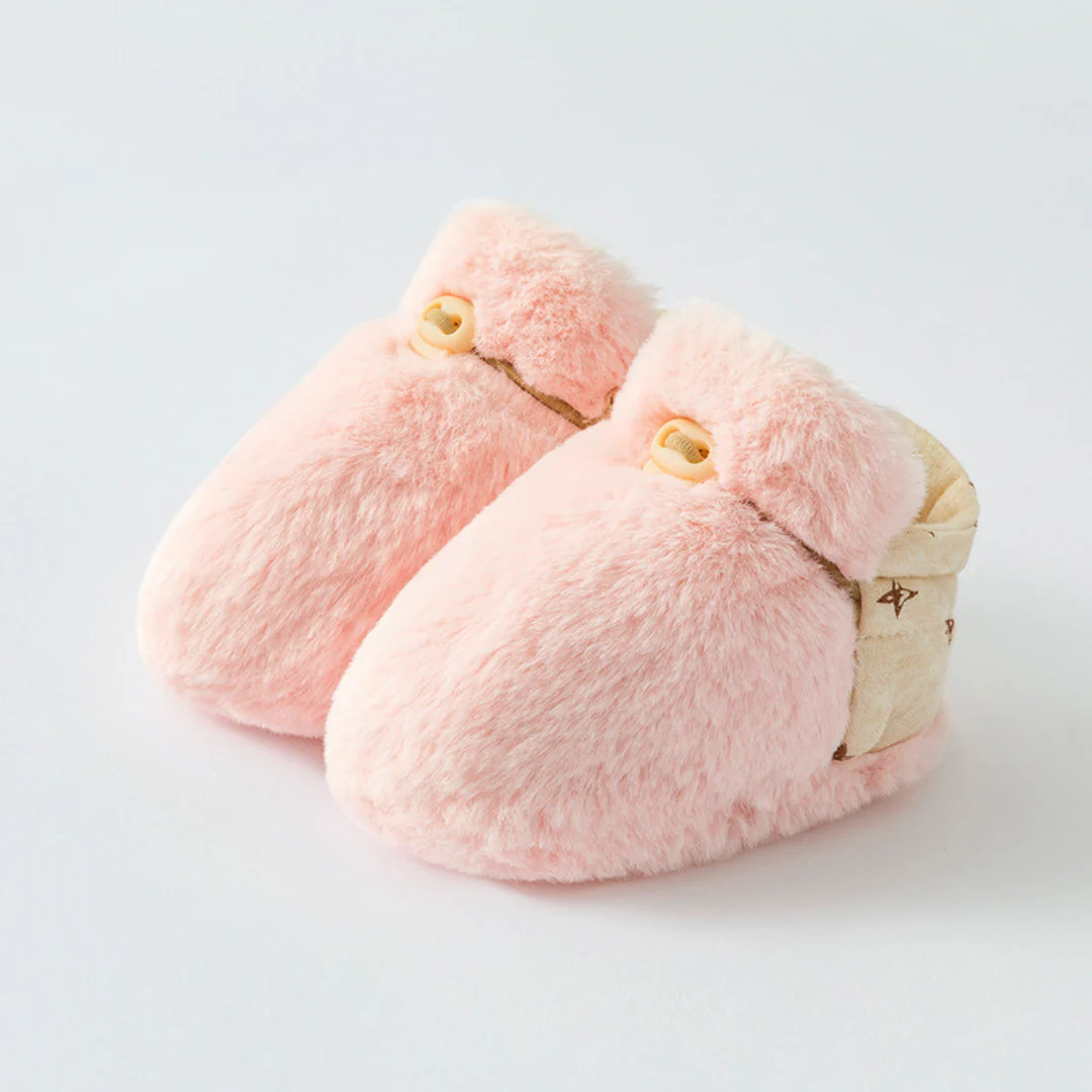 Fluffy sock shoes for babies - Image 4