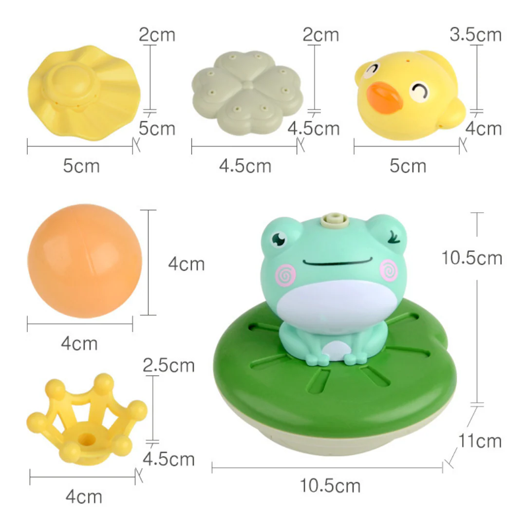 Frog Bath Toy for Kids - Image 4