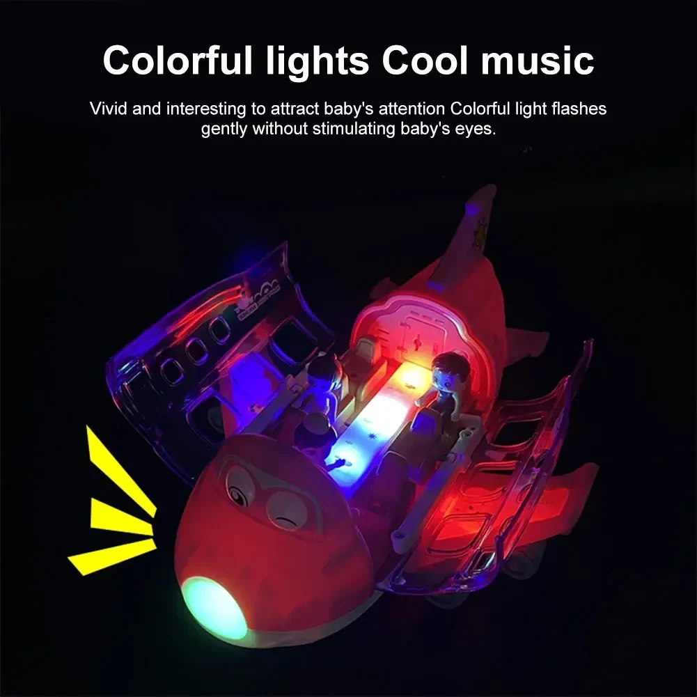 Funny & Dancing Aeroplane Toy - Image 3