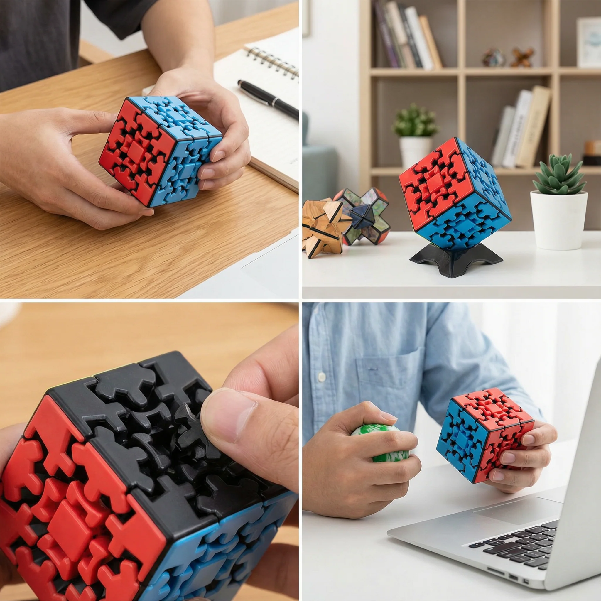 Gear Magic Cube 3×3×3 – Mechanical Puzzle Game - Image 4