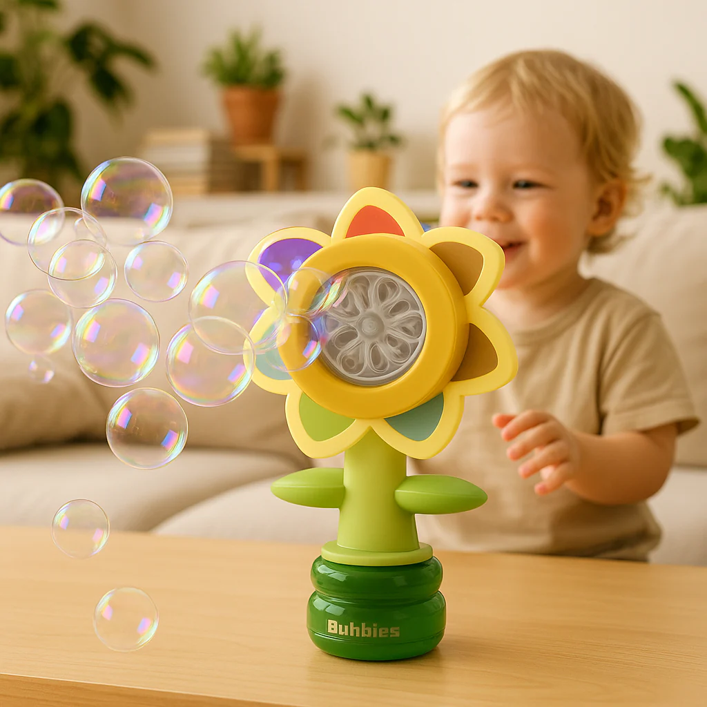 Head Shaking Bubble Flower Kids Toy - Image 2