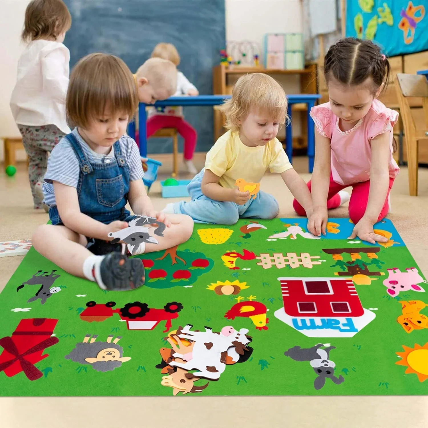 Interactive Felt Storyboard - Endless Learning Fun!