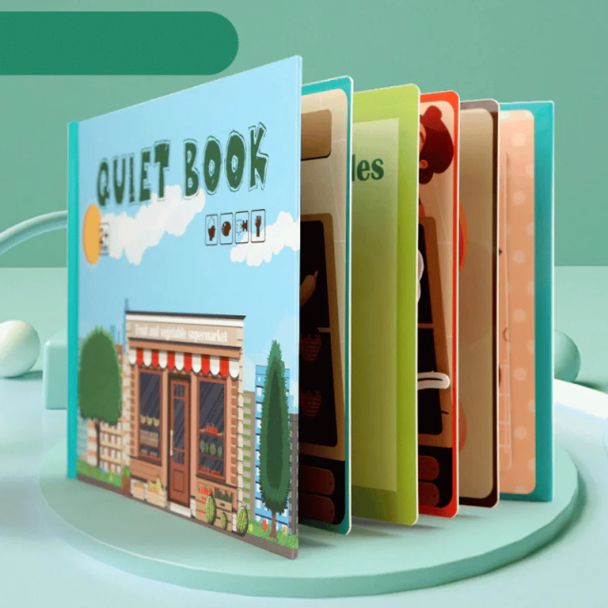 Interactive Learning Cloth Book - Image 7