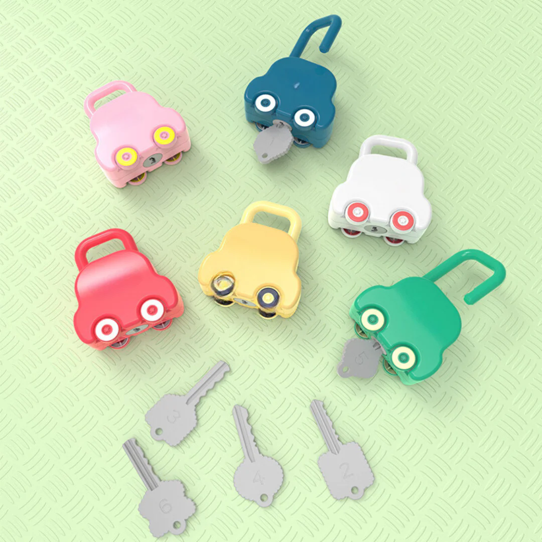 InteractiveLocks - Montessori Learning Toy with Interactive Locks - Image 2