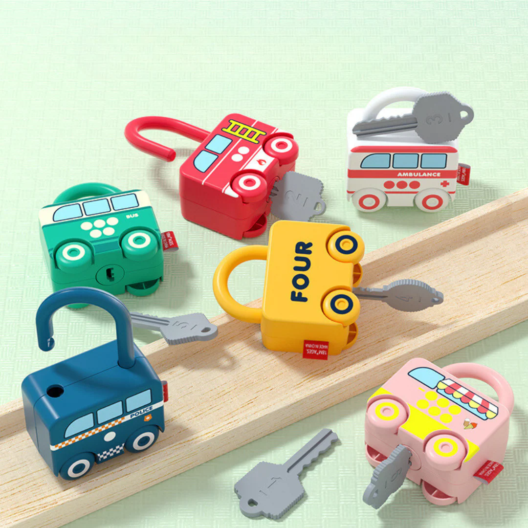 InteractiveLocks - Montessori Learning Toy with Interactive Locks - Image 8