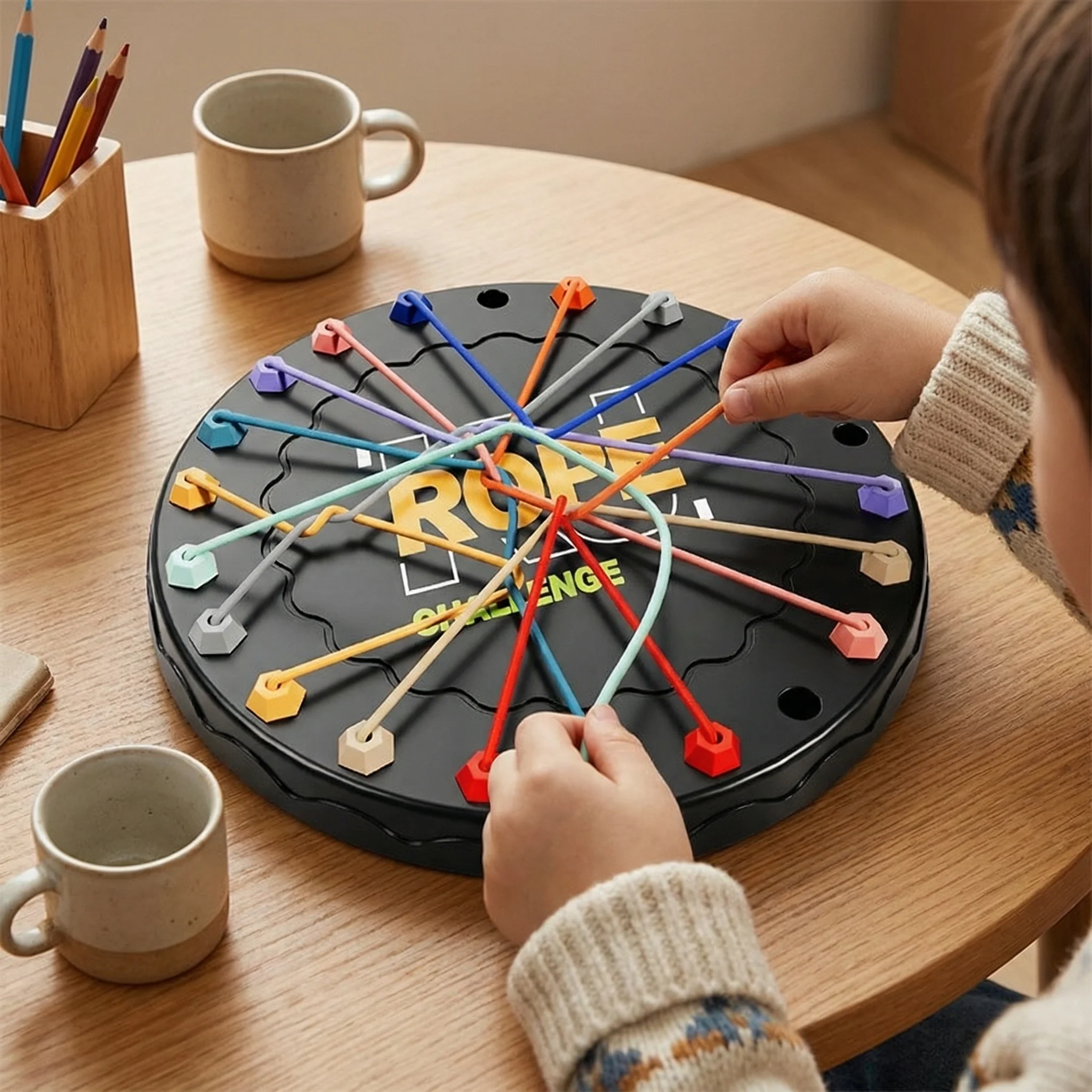 Knot & Rope Logic Game – Thinking & Strategy Game for Kids