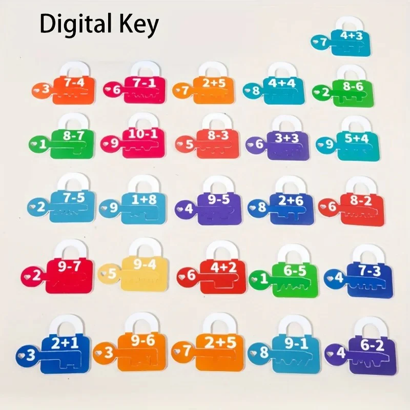 Letters and Maths Locks and Keys Educational Game - Image 8