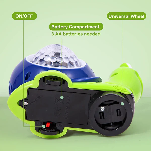 Light-up and music-playing snail crawling toy - Image 4