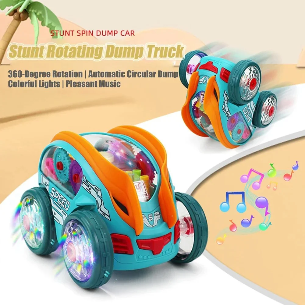 Light-up Tumble Toy Car - Image 4
