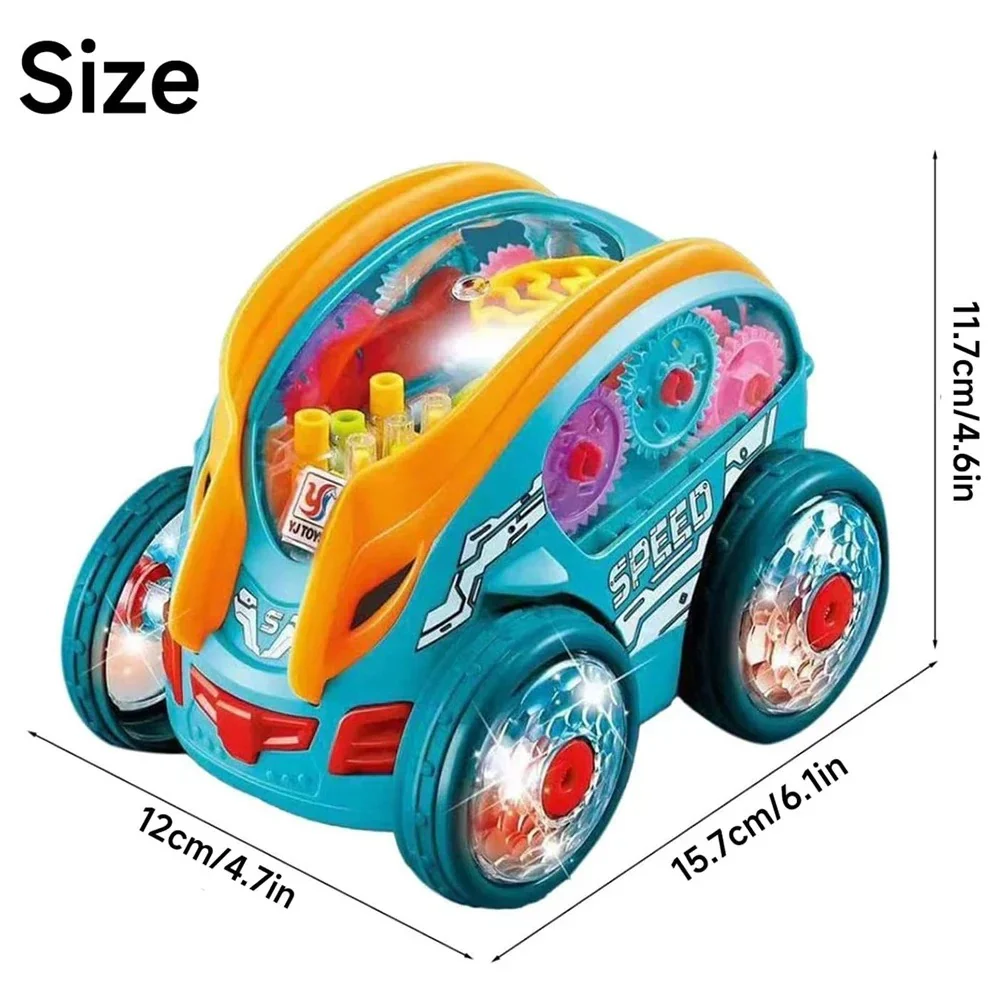Light-up Tumble Toy Car - Image 6