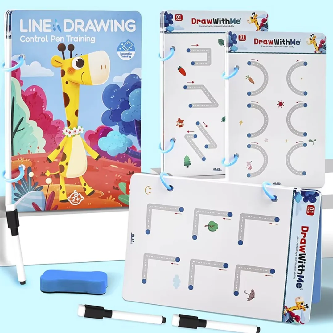 Line Drawing - Pen Control Training Book for Kids - Image 6