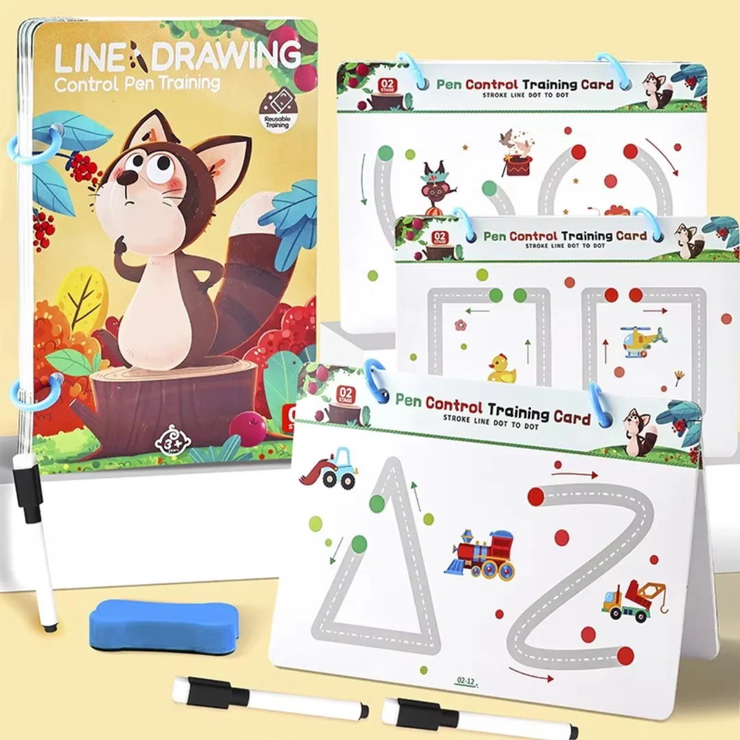 Line Drawing - Pen Control Training Book for Kids - Image 8