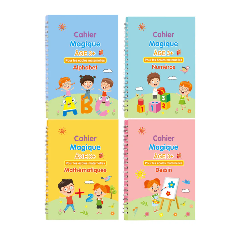 Magic Practice Notebooks (Set of 4 Notebooks) - Image 6