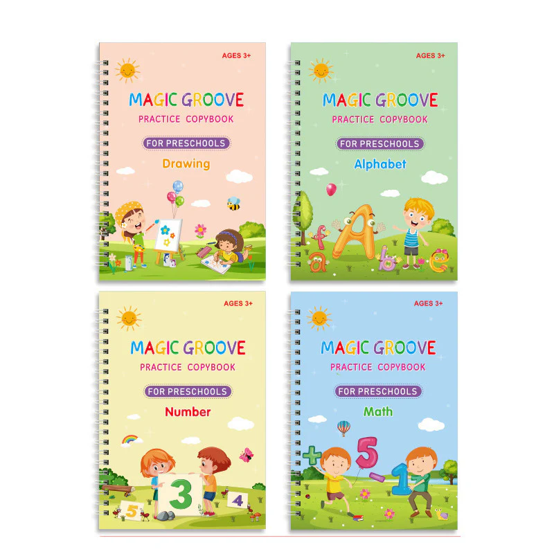 Magic Practice Notebooks (Set of 4 Notebooks) - Image 7