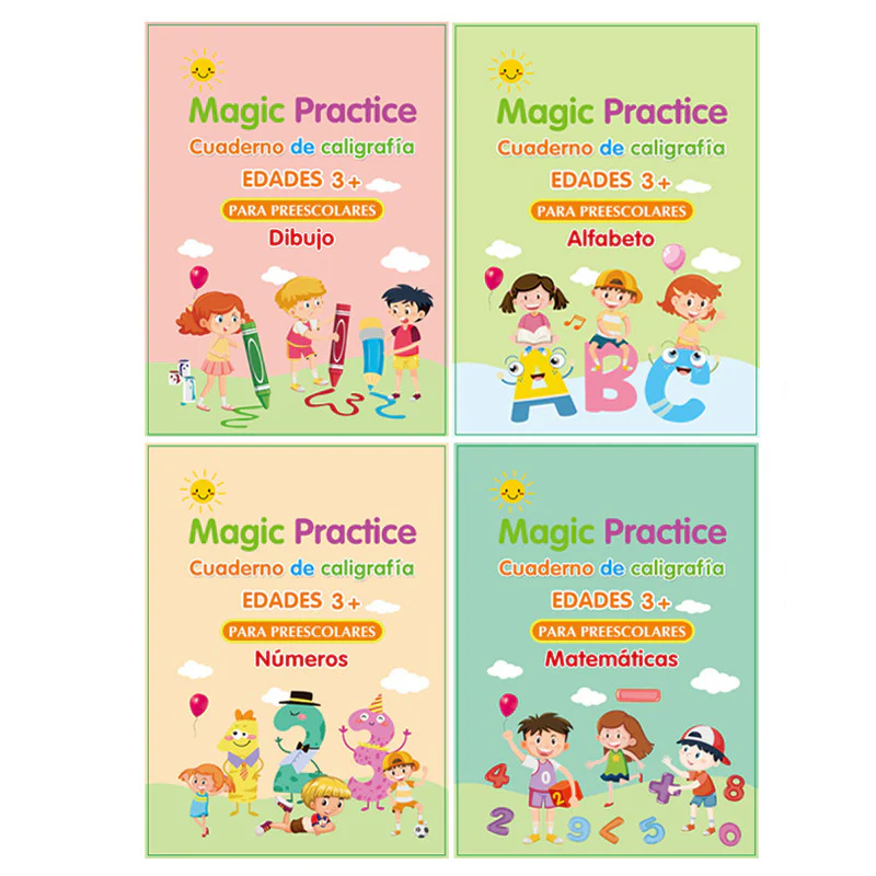 Magic Practice Notebooks (Set of 4 Notebooks) - Image 8