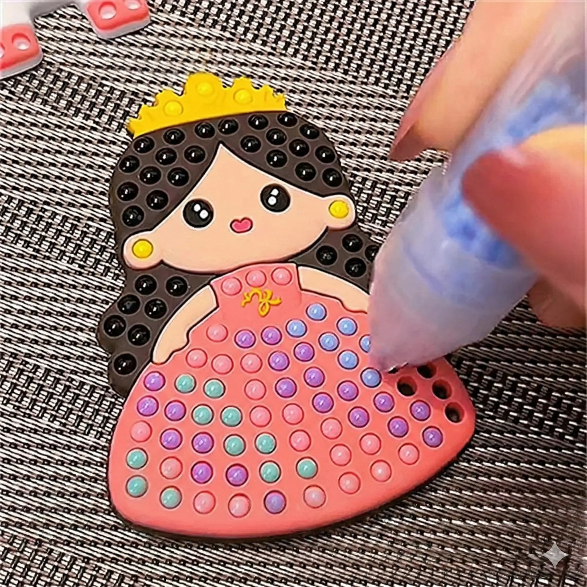 Magical bead painting – DIY set for kids - Image 2