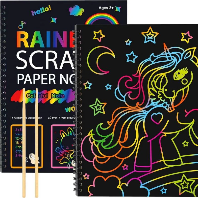 Magical Rainbow Scratch Paper - Image 2