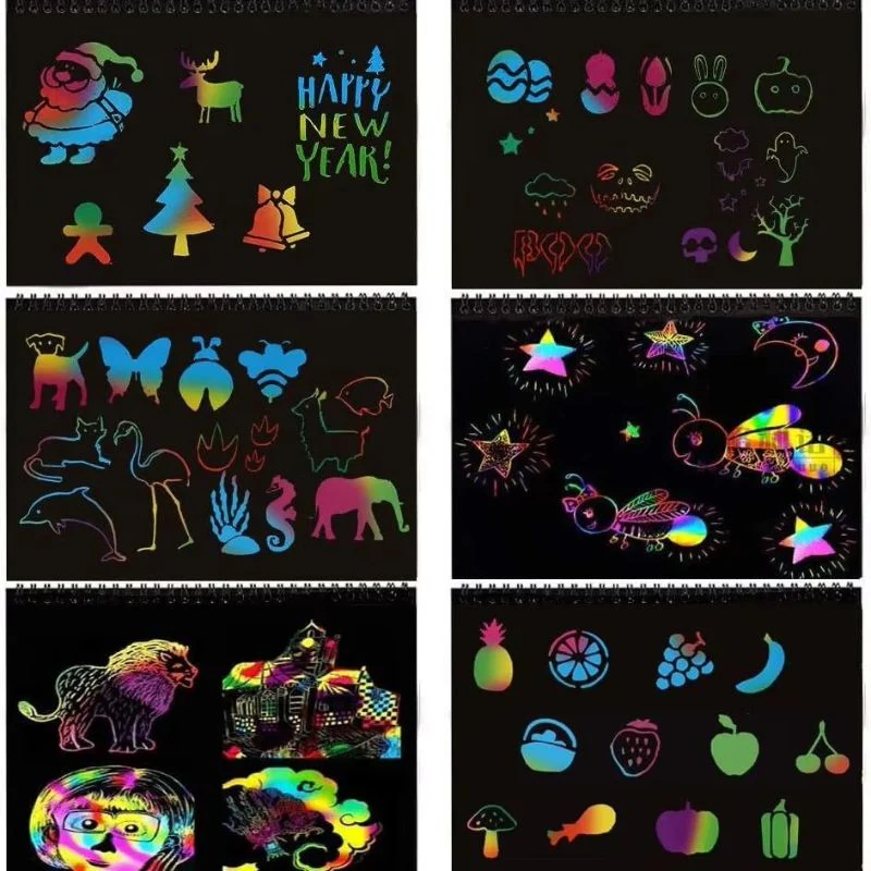 Magical Rainbow Scratch Paper - Image 3