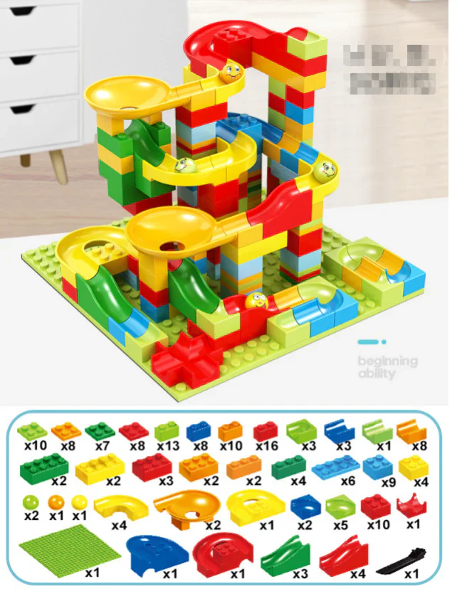 Marble Race Track Builder – Create Your Own Racing Track with Building Blocks - Image 5