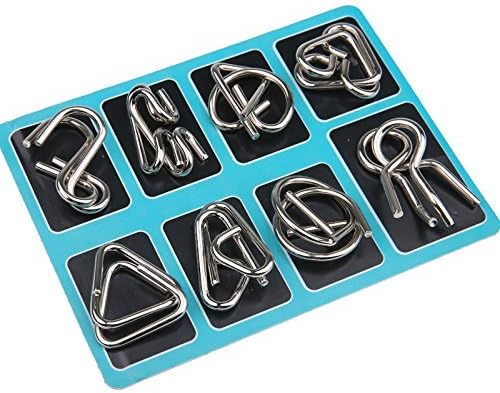 Metal Brain Teaser Ring Set - Image 4