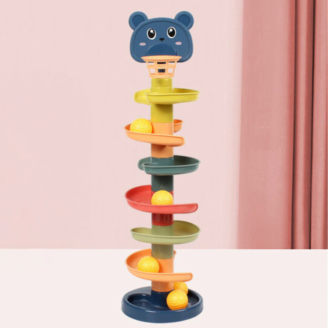 Montessori Ball Tower for Kids - Image 9
