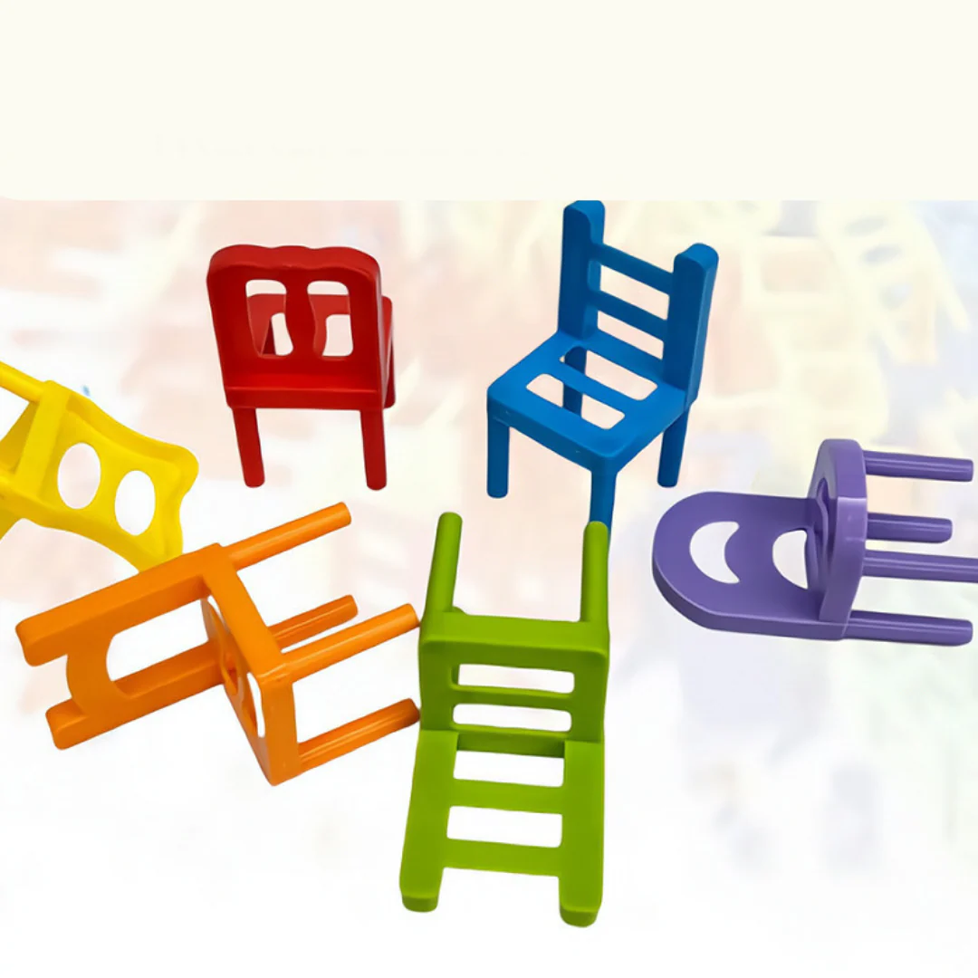 Montessori Chair Stacking Game - Image 4