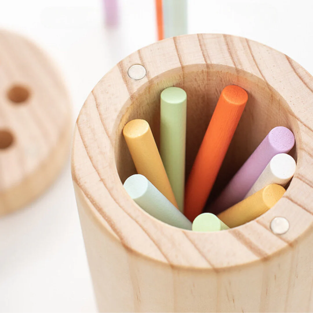 Montessori Color Wooden Stick Game - Image 6