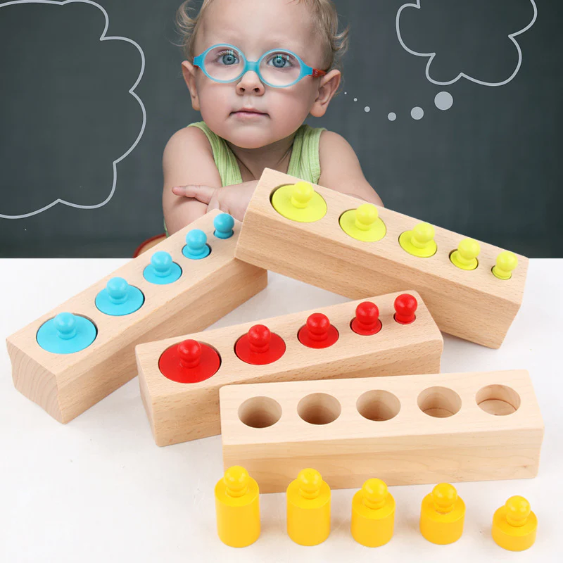 Montessori Colors and Numbers Learning Wooden Toy - Image 3