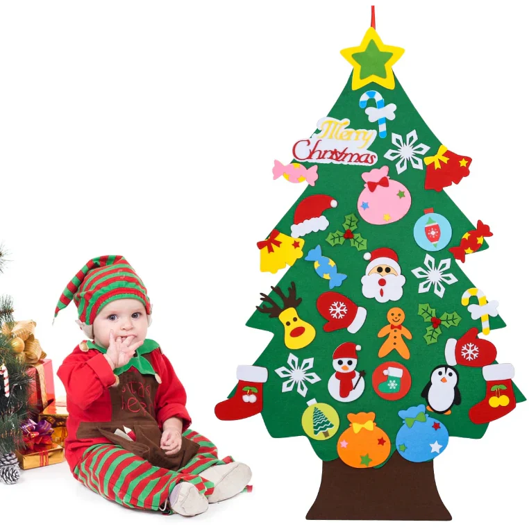Montessori Felt Christmas Tree - Image 3