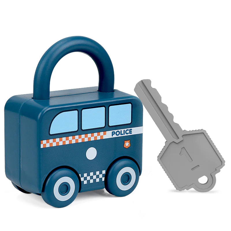 Montessori Key Lock - Patterns and Colours Toy - Image 8