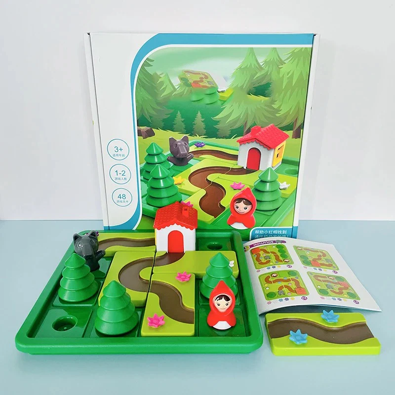 Montessori Little Red Riding Hood puzzle and skill game - Image 5