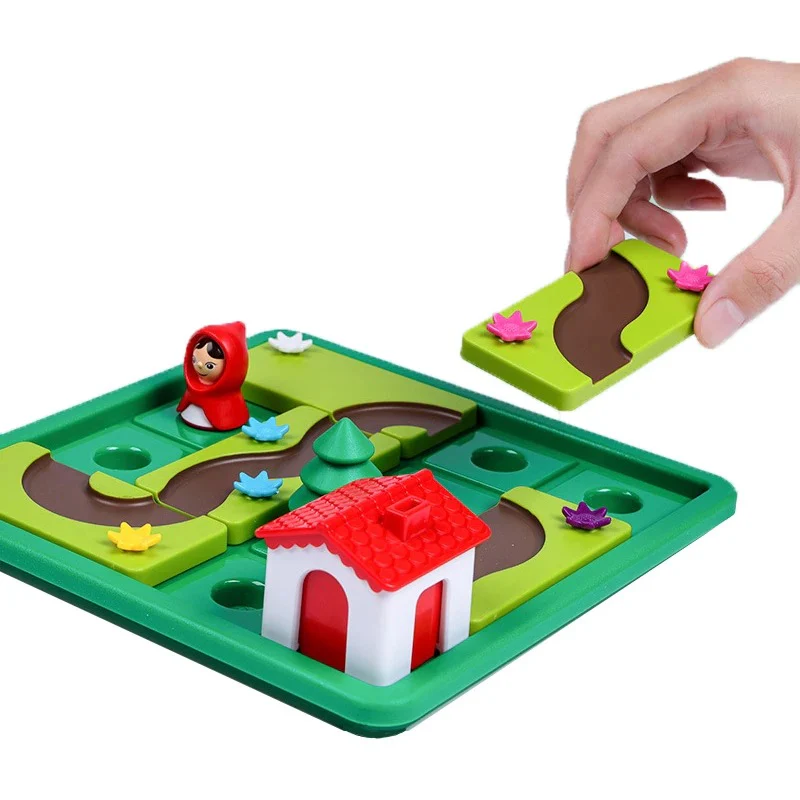 Montessori Little Red Riding Hood puzzle and skill game - Image 6