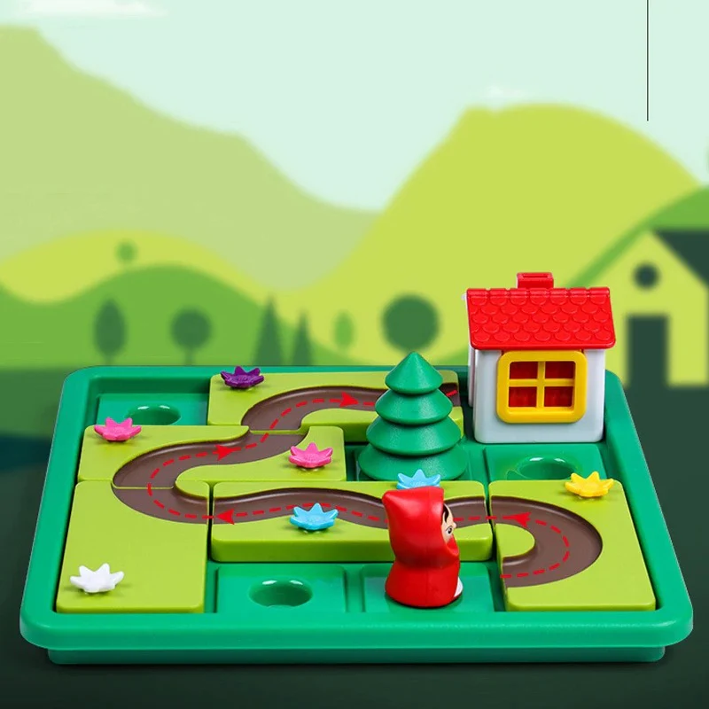 Montessori Little Red Riding Hood puzzle and skill game - Image 7