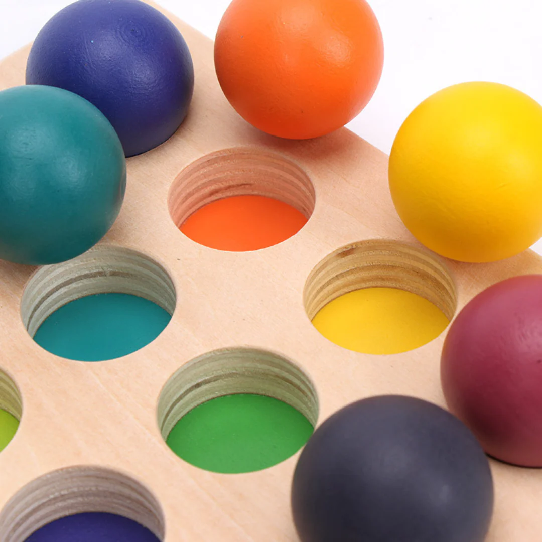 Montessori Rainbow Sorting Games - Image 3