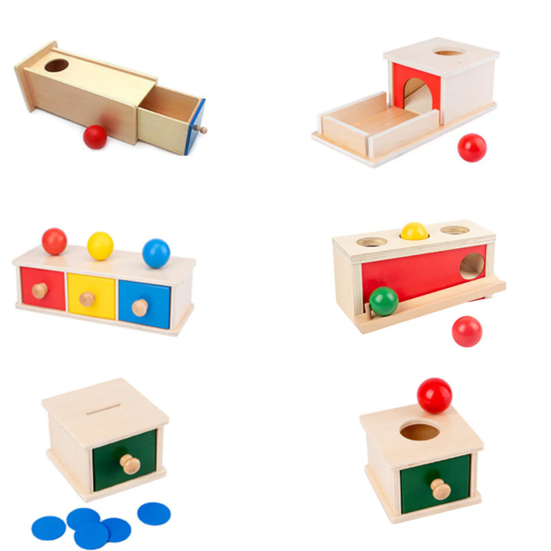 Montessori Rotating Wooden Box for Toddlers - Image 6
