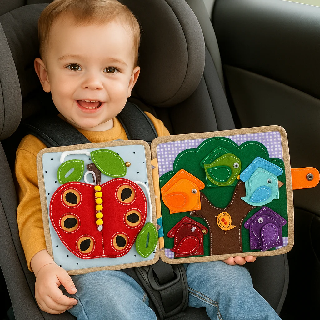Montessori Sensory Giraffe Story Book - Image 4