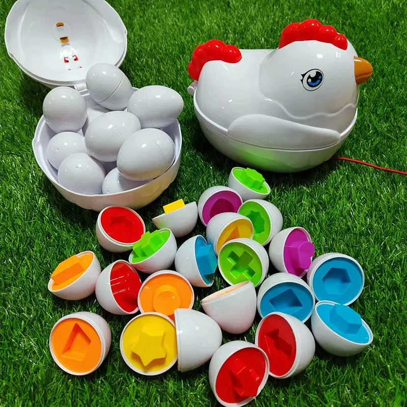 Montessori Shapes and Colors Chicken - Image 3