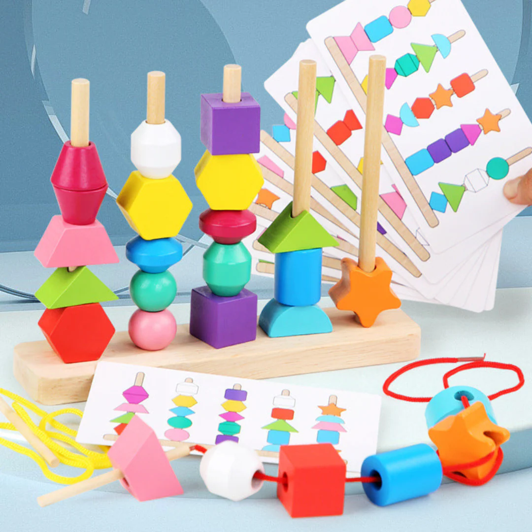 Montessori Shapes and Colors Game - Image 4