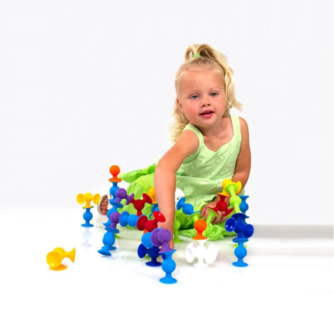 Montessori Silicone Suction Cup Toy - Image 2