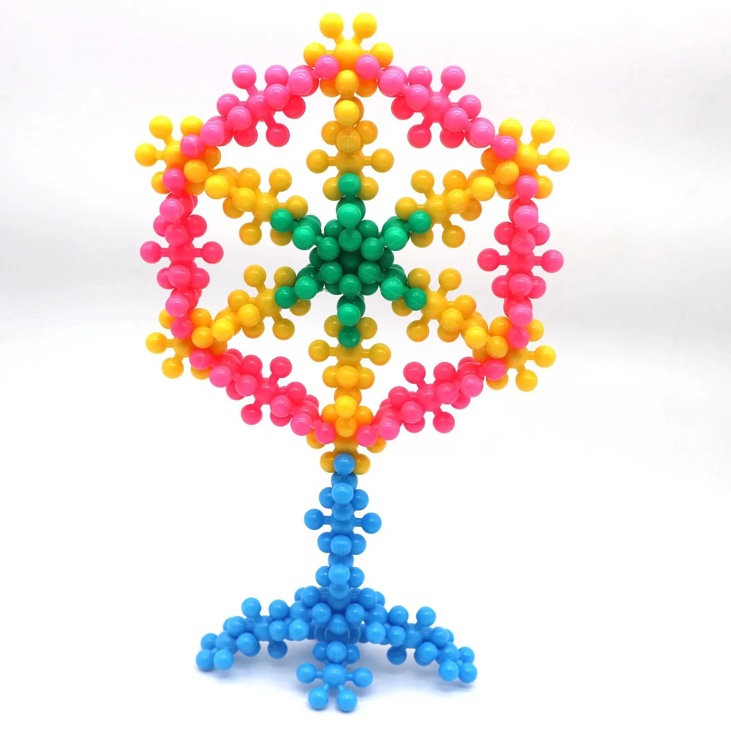 Montessori Snowflake Building Blocks - Image 5