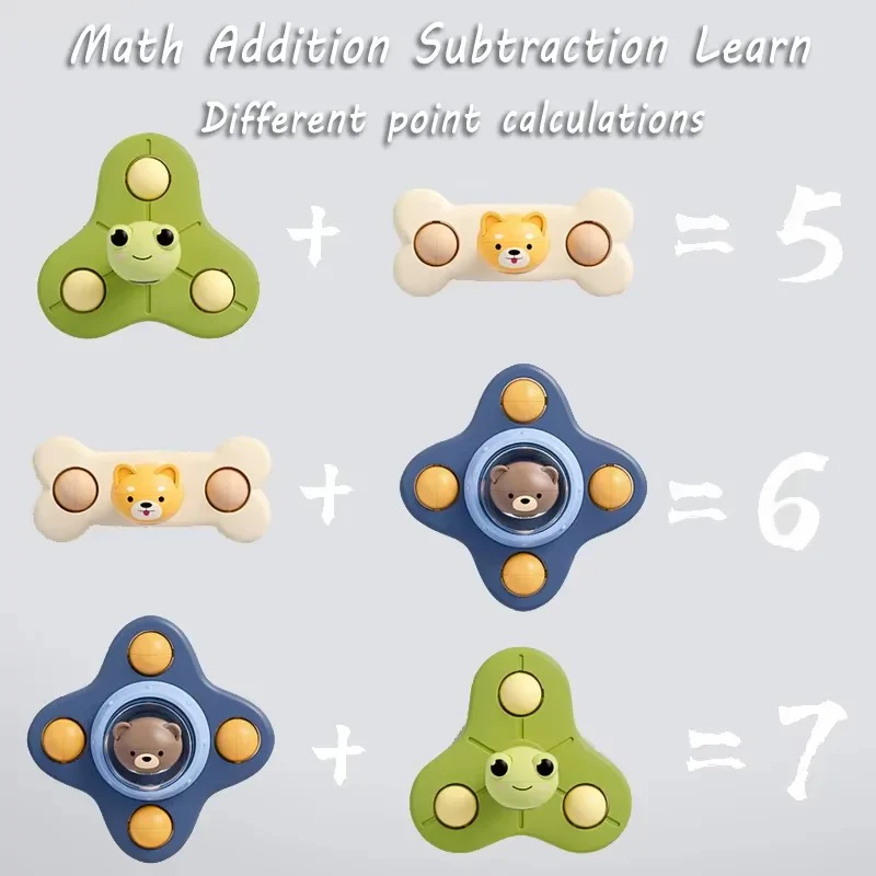 Montessori Suction Cup Spinner – Rotating Educational Toy - Image 2