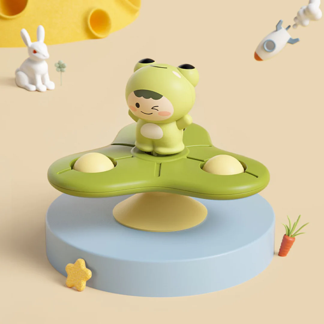 Montessori Suction Cup Spinner – Rotating Educational Toy - Image 4