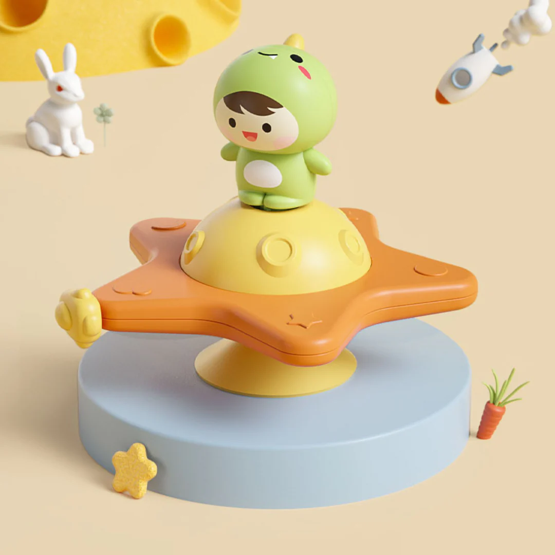 Montessori Suction Cup Spinner – Rotating Educational Toy - Image 8