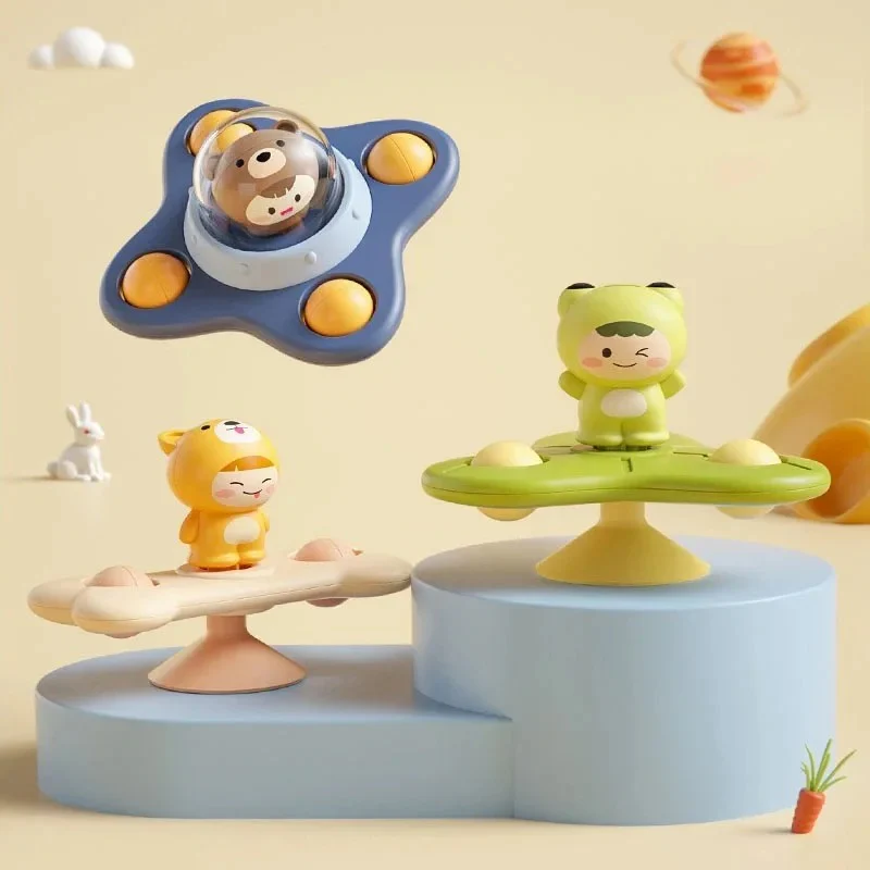 Montessori Suction Cup Spinner – Rotating Educational Toy - Image 9