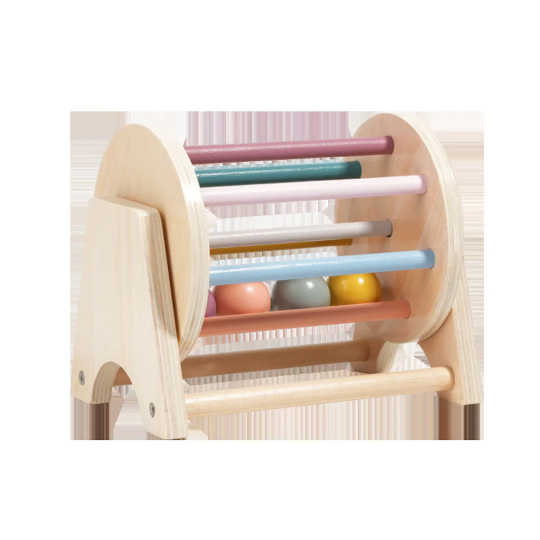 Montessori Wooden Carousel with Balls for Toddlers - Image 8