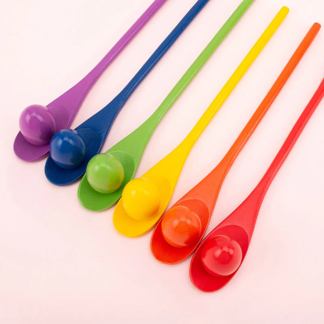 Montessori Wooden Color Spoons - Image 10